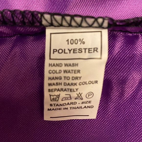 Purple/Black Velvet Bat Skirt - Picture 9 of 10